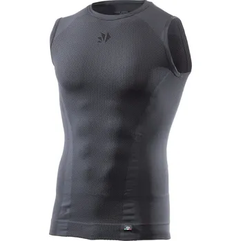 Pánské tričko SIXS SMX V2 tričko bez rukávů Šedá/Černá M/L