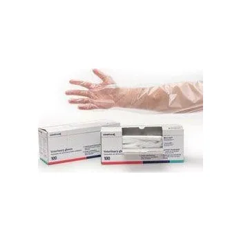 Rukavice Rukavice jednor. dlouhé supersoft fix.vel.S 100ks CVET