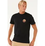 RIP CURL triko - Wettie Passage Icon Tee Black (90) velikost: S