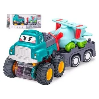 plyšák Auto inercyjne z przyczepą (pl, 2000, Merkpol)