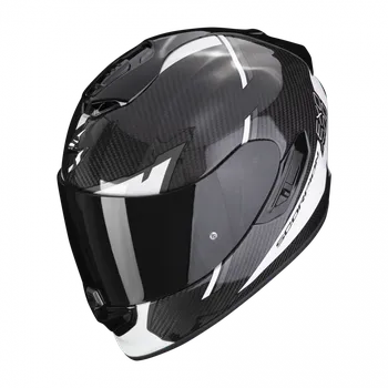 Motodoplněk Moto přilba SCORPION EXO-1400 EVO CARBON AIR KENDAL černo/bílá M