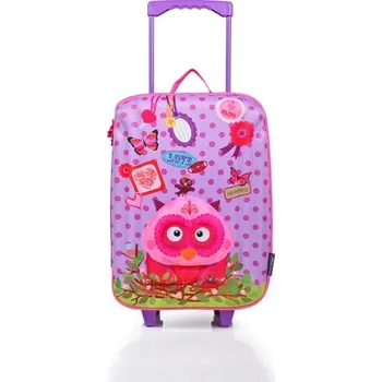 OKIEDOG Kufr na kolečkách velký - Sova