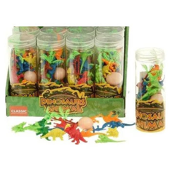 Dinozaur w tubie z akcesoriami MIX