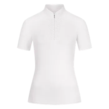 Dámská móda Waldhausen ELT Závodní jezdecké triko Paola (i dětské) Barva: Bílá, Velikost: 152/158