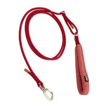 Vodítko pro psa Vodítko Hurtta Adjustable lanové červené 120-180cm/6mm