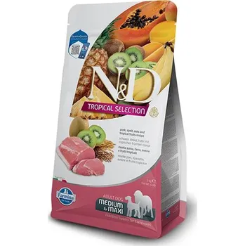 Krmivo pro psa Farmina N&D dog TROPICAL SELECTION (AG) adult medium & maxi, pork 10 kg