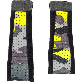 Helma na motorku kryt zapínací přezky pro přilbu AVIATOR 3 AIROH (camo šedý) XS/S/M