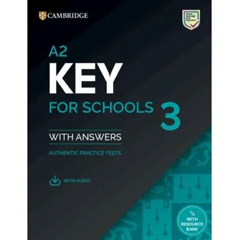 Anglický jazyk A2 Key for Schools 3 SB w/ Answers w/ Audio w/ Resource Bank