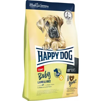 Krmivo pro psa Happy Dog BABY GIANT Jehněčí & Rýže 4 kg