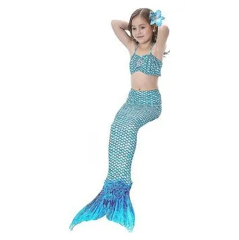 Kostým Mořská Panna Mermaid 3-pack Sky Blue 140