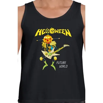 Pánské tílko tílko Helloween - Future World