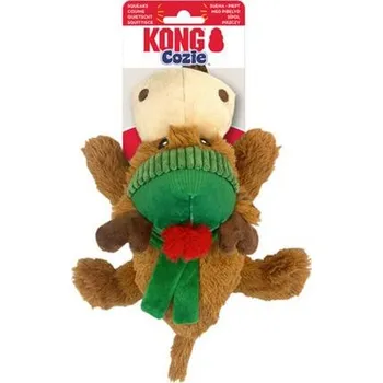 Hračka pro psa Hračka Kong Dog Holiday Cozie Reindeer s pískatkom, polyester, 2023 M
