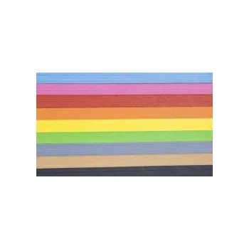 Barevný papír Barevný papír DUHA 80g A3 10barev x 50listů d3