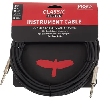 Audio kabel PRS Classic Instrument Cable 25' Straight + prodloužená záruka 3 roky