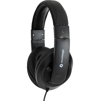 Sluchátka Revoltage HPH 2025 Black Sluchátka na uši