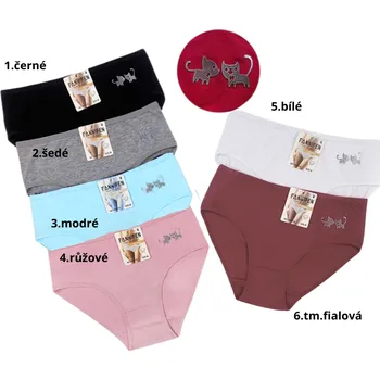 Kalhotky DÁMSKÉ KALHOTKY Fannifen YW4118