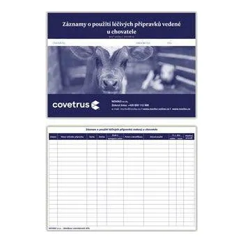 Tiskopis-Záznam o použití léčivých přípravků-chovatel