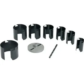 Vrták Pila vykružovací - sada 7 ks, 50 mm MEGA