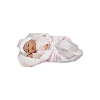 Panenka TYBER Paula plačící miminko s dudlíkem a zavinovačkou, vel. 45 cm