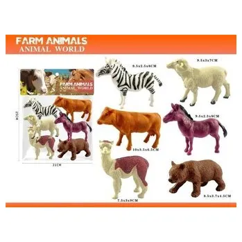 plyšák Zwierzęta 6szt