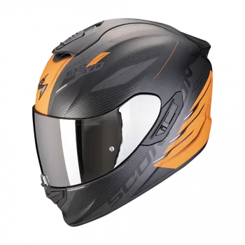 Motodoplněk Moto přilba SCORPION EXO-1400 EVO II AIR LUMA matná černo/oranžová XL