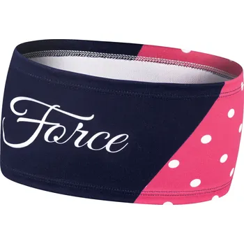 Sportovní čelenka Čelenka FORCE FIT POINTS sport zúžená, růž-mod UNI