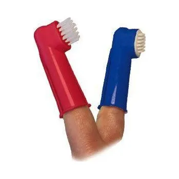 Zubní kartáček Zubní kartáček na prst 2ks CVET