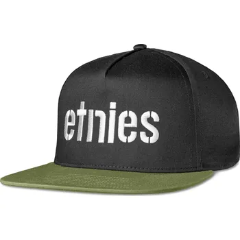 Kšiltovka ETNIES kšiltovka - Corp Snapback Black/Olive (592)