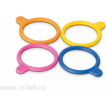 Vibrátor Příslušenství (Popis: Identifikační o-kroužky, Materiál: silikon , Barva: fialová, Balení (ks): 20)