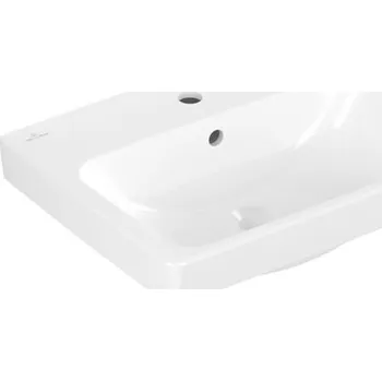 Umyvadlo Villeroy & Boch Architectura umyvadlo 55x42 cm, otvor pro baterii, s přepadem, Bílá Alpin