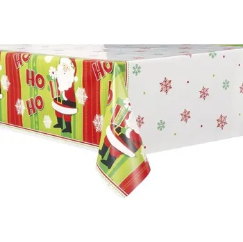 Koktejlová dekorace Unique - Čtvercový ubrus Santa Claus - Happy Santa -