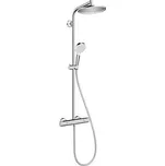 Hansgrohe Crometta Sprchový set S 240 Showerpipe s termostatem, EcoSmart 9 l/min, chrom