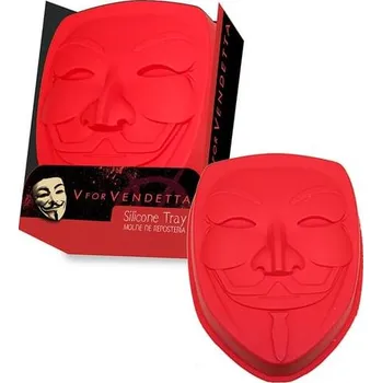 Party dekorace SD Distribuciones - Silikonová pečicí forma maska z V of Vendetta -