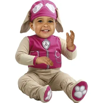 Karnevalový kostým Rubies USA - Kostým Skye pro miminka - Tlapková patrola - 1-2 years