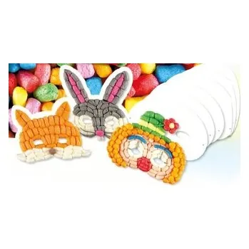 Stavebnice Geomag PLAYMAIS Fun to play karty Masky