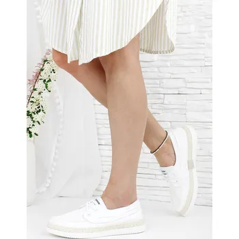 Dámské tenisky Ctogo Gogo Plátěné polobotky GA8053-2WH Velikost: 36