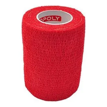 Obinadlo elast. CoPoly 7,5cm x 4,5m červená