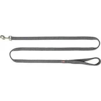 Vodítko pro psa Vodítko PREMIUM extra dlouhé, grafit XS-S: 1,80 m/15 mm
