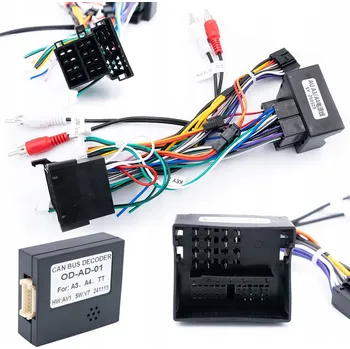 Auto elektroinstalace Modul adaptéru konektoru CANBUS Audi A3 8P A4 B6 B7 A6 C5 TT Seat Exeo