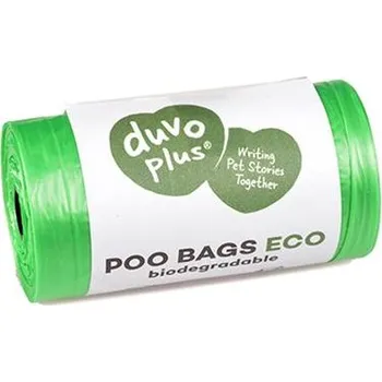 sáček na exkrement Sáčky DUVO+ na zber psích výkalov, 8x20 biologicky rozložiteľných sáčkov, zelená farba