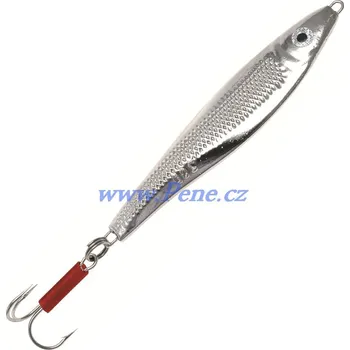 Umělá nástraha ICE fish Pilker Nor Stříbrný 125g pilkr