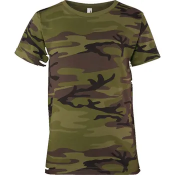 Chlapecké tričko Alex Fox Classic, dětské, maskáčové, 110 (Tričko dětské Maskáčové)