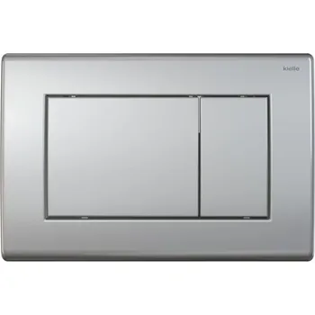 Splachovací tlačítko kielle Gemini III Ovládací tlačítko splachování, matný chrom