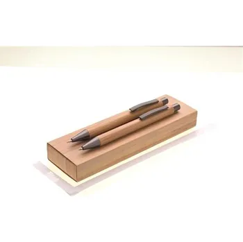 Adore Pen Dárková sada Rivet Bp + Mp - Bambus Natur