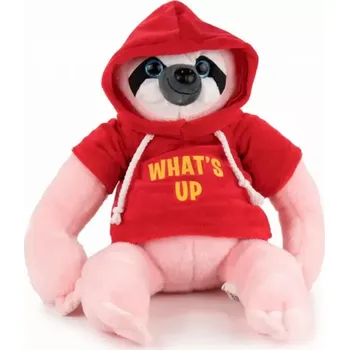 plyšák Lenochod - růžový - What's up - plyšové zvířátko (Sweet sloths - 25 cm)