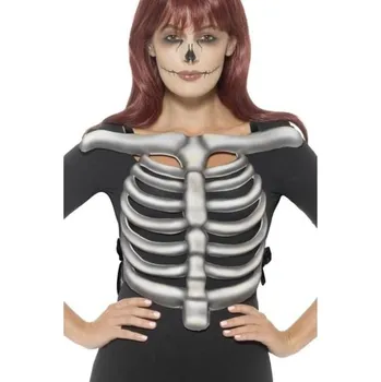 Smiffys - Horní část Evininy kostry pro dospělé, guma -