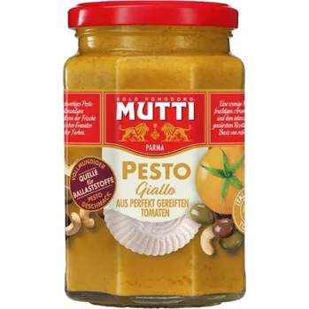 Omáčka Mutti Pesto ze žlutých rajčat 180g 180g