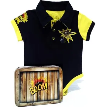 Karnevalový doplněk The Kings of the House - Body pro nejmenší bomba - 9-12 months