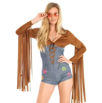 Karnevalový kostým Leg Avenue - Dámský kostým luxusní sexy hippie - M