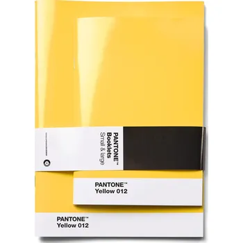 Diář Copenhagen Design, Nelinkované sešity Pantone žluté 2 ks - Formadore